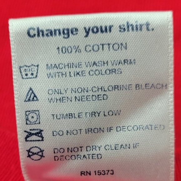 Vintage Polka-holic Graphic Novelty Tee Vibrant Red Size Large NEW - Picture 7 of 7